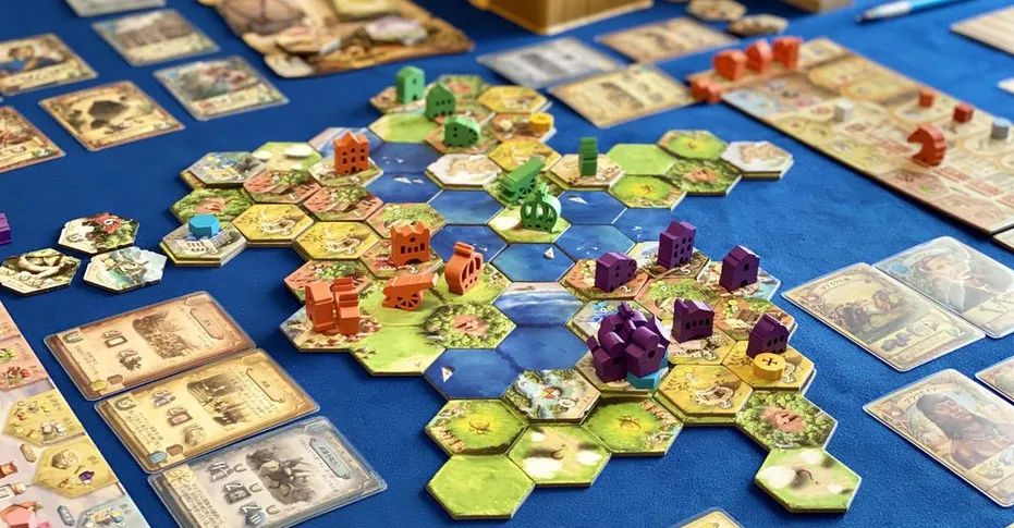 Real life board game session Brazil